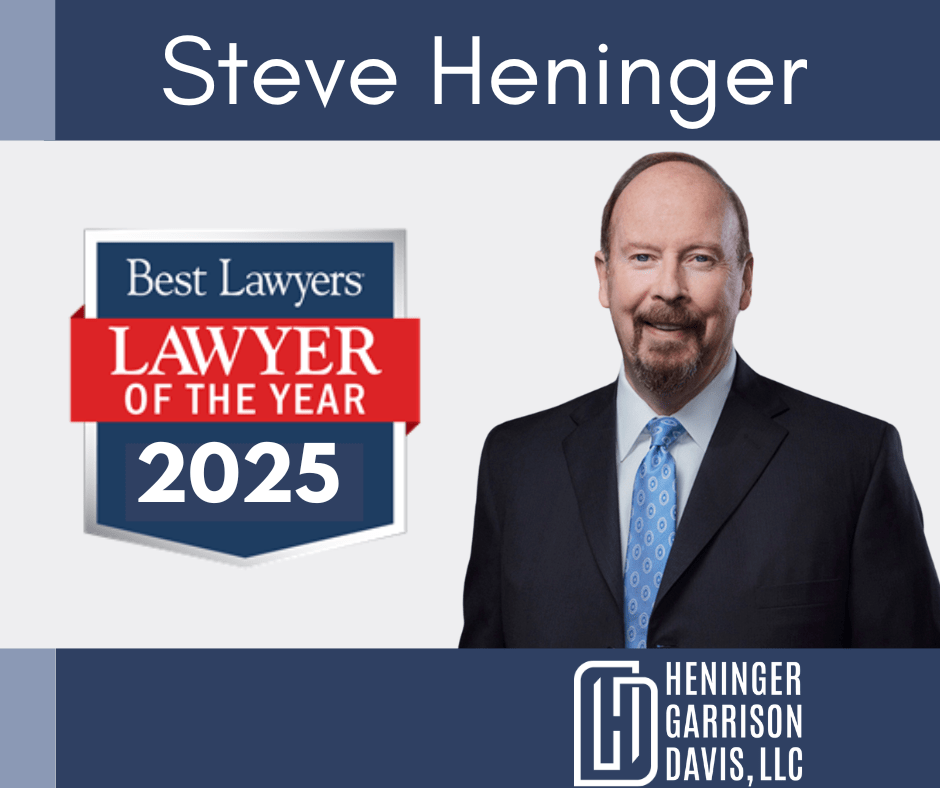 Stephen D. Heninger Named 2025 Best Lawyers® “Lawyer of the Year” in the Birmingham Area